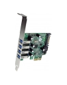 4 PORT PCIE USB 3.0 CARD StarTech.com 4 Port PCI Express USB 3.0 SuperSpeed Schnittstellenkarte mit UASP - SATA Strom - PCIe 4x USB 3.0 mit SATA-Anschluss - nr 29