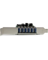 7 PORT PCIE USB 3.0 CARD StarTech.com 7 Port PCI Express USB 3.0 Karte - PCIe USB 3.0 (Super Speed) Schnittstellenkarte / Controller 6 x Extern und 1 x Intern - nr 20
