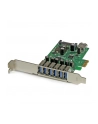 7 PORT PCIE USB 3.0 CARD StarTech.com 7 Port PCI Express USB 3.0 Karte - PCIe USB 3.0 (Super Speed) Schnittstellenkarte / Controller 6 x Extern und 1 x Intern - nr 7