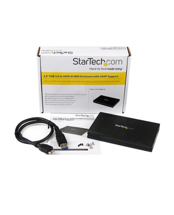 StarTech.com USB 3.0 UASP 2.5HDD ENCLOSURE IN