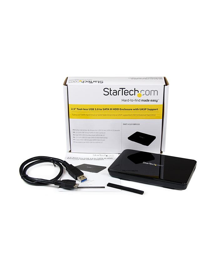 StarTech.com USB 3.0 UASP 2.5HDD ENCLOSURE IN główny