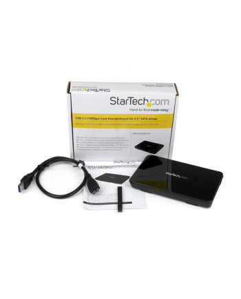 StarTech.com USB 3.1 TOOL-FREE ENCLOSURE .