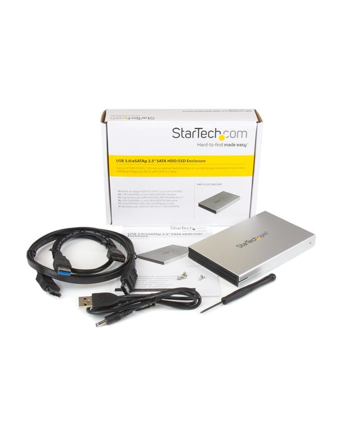 StarTech.com ESATAP / ESATA / USB 3.0 HARD DRIVE / ENCLOSURE WITH UASP główny