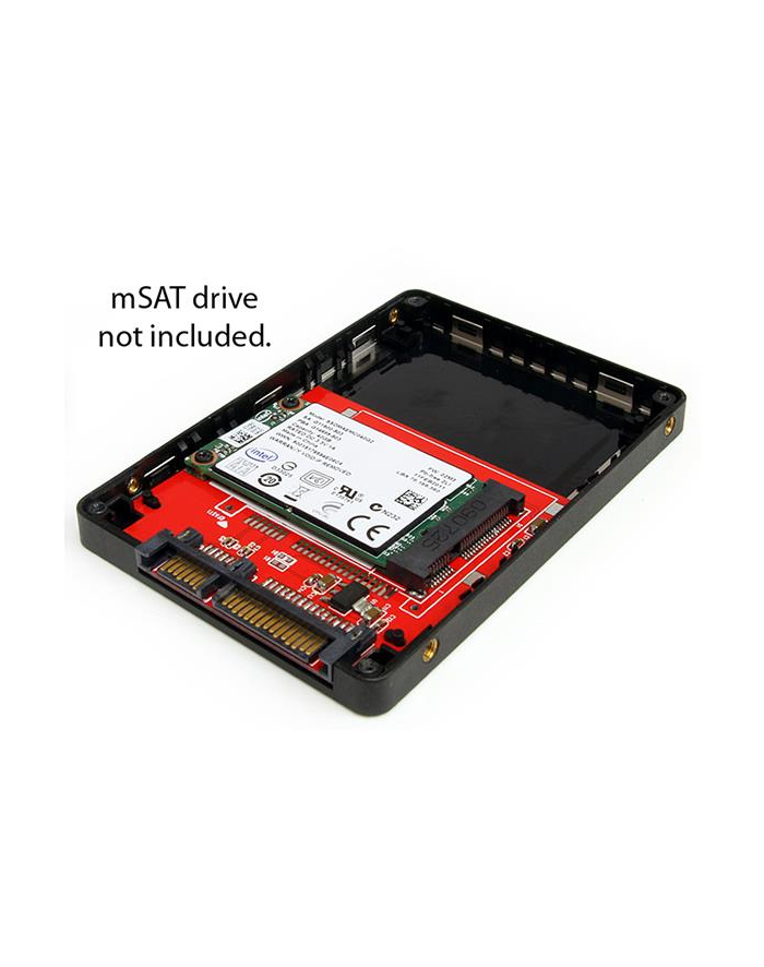 StarTech.com 2.5 SATA TO MSATA SSD ADAPTER IN główny