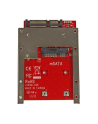 MSATA SSD TO 2.5 SATA ADAPTER StarTech.com mSATA SSD auf 2,5 Zoll SATA Adapter / Konverter - mSATA auf 22-Pin SATA 6,4cm HDD Adapter - nr 4