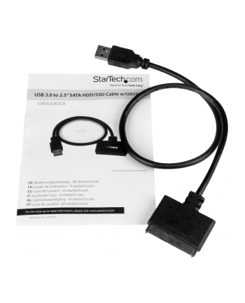 USB 3.0 TO 2.5 SATA HDD CABLE StarTech.com USB 3.0 auf 2,5'' (6,4cm) SATA III Adapter Kabel mit UASP - USB 3.0 zu SATA SSD/HDD Konverter / Adapterkabel