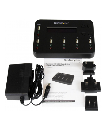 USB FLASH DRIVE 1:5 DUPLICATOR StarTech.com 1:5 USB Stick Kopierstation Duplizierer und Eraser - Flash Drive Kopierer mit Eraser/Sinitizer - 5fach USB 2.0 Kopierstation