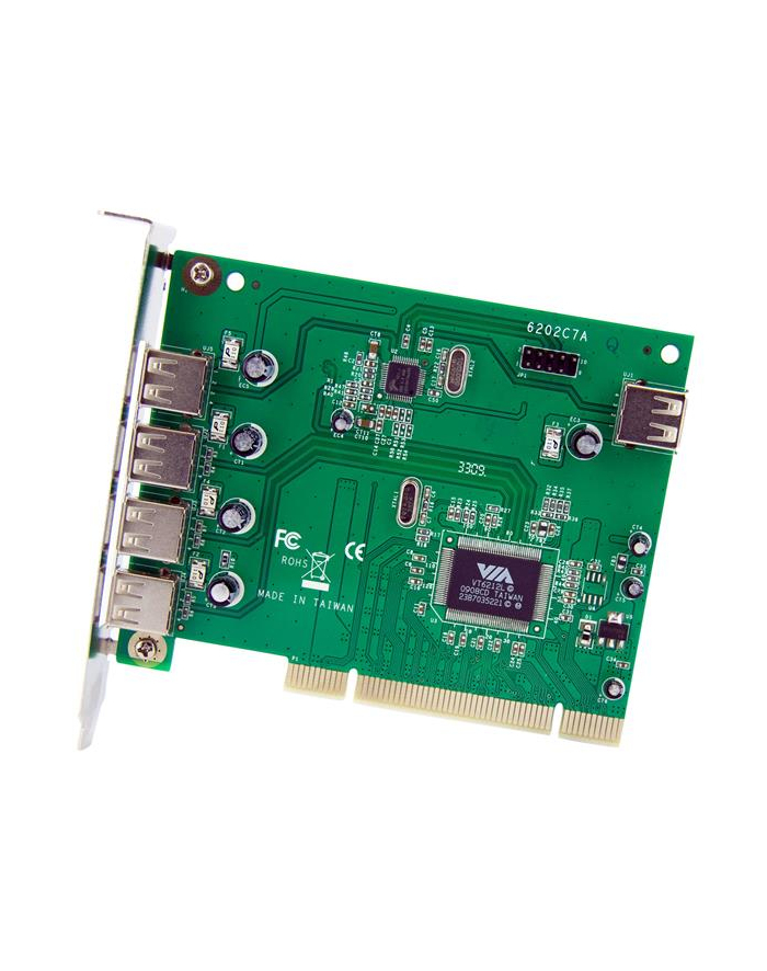 7 PORT PCI USB ADAPTER CARD StarTech.com 7 Port USB 2.0 PCI Schnittstellenkarte - USB Controller Adapter Karte główny