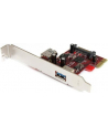 StarTech.com PCIE USB 3 CARD 1 INT & 1 EXT IN - nr 12