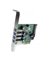 4 PORT PCIE USB 3.0 CARD StarTech.com 4 Port PCI Express USB 3.0 SuperSpeed Schnittstellenkarte mit UASP - SATA Strom - PCIe 4x USB 3.0 mit SATA-Anschluss - nr 4