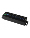 10 PORT INDUSTRIAL USB 3.0 HUB StarTech.com 10 Port Industrial USB 3.0 Hub - ESD and Surge Protection - DIN Rail or Surface-Mountable Metal Housing - nr 10