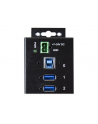 10 PORT INDUSTRIAL USB 3.0 HUB StarTech.com 10 Port Industrial USB 3.0 Hub - ESD and Surge Protection - DIN Rail or Surface-Mountable Metal Housing - nr 12