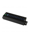 10 PORT INDUSTRIAL USB 3.0 HUB StarTech.com 10 Port Industrial USB 3.0 Hub - ESD and Surge Protection - DIN Rail or Surface-Mountable Metal Housing - nr 14