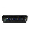 10 PORT INDUSTRIAL USB 3.0 HUB StarTech.com 10 Port Industrial USB 3.0 Hub - ESD and Surge Protection - DIN Rail or Surface-Mountable Metal Housing - nr 15