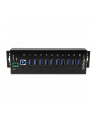 10 PORT INDUSTRIAL USB 3.0 HUB StarTech.com 10 Port Industrial USB 3.0 Hub - ESD and Surge Protection - DIN Rail or Surface-Mountable Metal Housing - nr 24