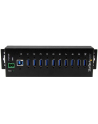 10 PORT INDUSTRIAL USB 3.0 HUB StarTech.com 10 Port Industrial USB 3.0 Hub - ESD and Surge Protection - DIN Rail or Surface-Mountable Metal Housing - nr 5