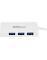 StarTech.com WHITE 4 PORT MINI USB 3.0 HUB . - nr 4