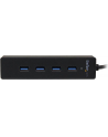 4 PORT PORTABLE USB 3.0 HUB StarTech.com 4 Port USB 3.0 SuperSpeed Hub - Schwarz - Portabler externer USB Hub mit eingebautem Kabel - nr 10