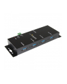 4 PORT USB 3.0 HUB StarTech.com Montierbarer 4 Port Industrieller USB 3.0 SuperSpeed Hub inkl. Netzteil - nr 41