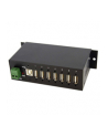 7 PORT RUGGED USB HUB StarTech.com Industrieller montierbarer 7 Port USB 2.0 Hub - Schwarz - nr 1