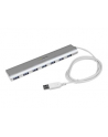 7 PORT COMPACT USB 3.0 HUB StarTech.com 7 Port kompakter USB 3.0 Hub mit eingebautem Kabel - Aluminium USB Hub - Silber - nr 10