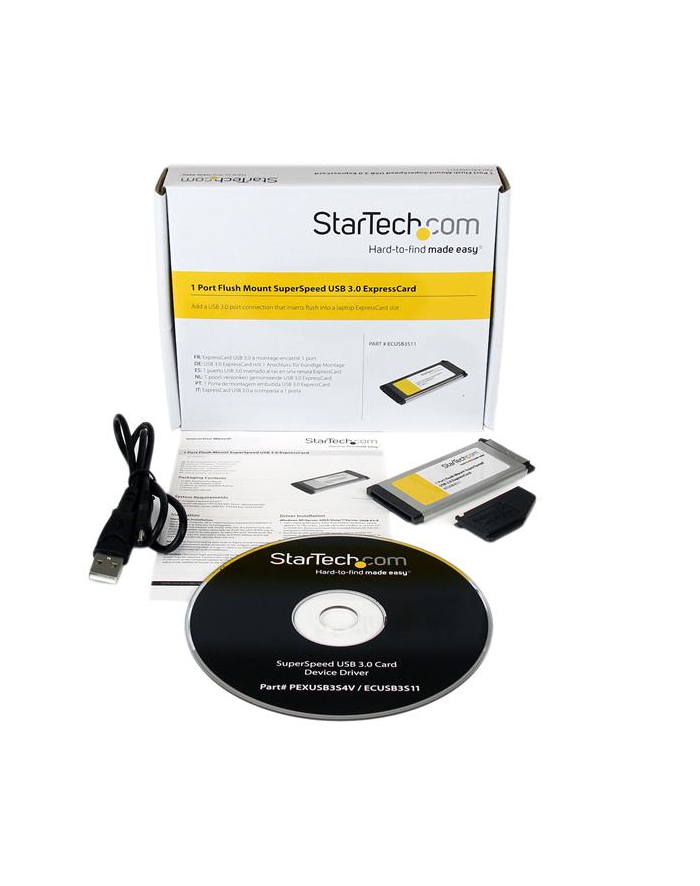 StarTech.com EXPRESSCARD USB 3 CARD IN główny