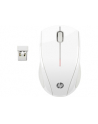 HP Inc. HP X3000 WHITE WIRELESS MOUSE HP X3000 White Wireless Mouse, RF Wireless, Office, Pressed buttons, Wheel, Optical, Batteries - nr 1