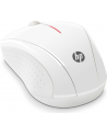 HP Inc. HP X3000 WHITE WIRELESS MOUSE HP X3000 White Wireless Mouse, RF Wireless, Office, Pressed buttons, Wheel, Optical, Batteries - nr 32