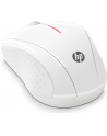 HP Inc. HP X3000 WHITE WIRELESS MOUSE HP X3000 White Wireless Mouse, RF Wireless, Office, Pressed buttons, Wheel, Optical, Batteries - nr 35