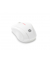 HP Inc. HP X3000 WHITE WIRELESS MOUSE HP X3000 White Wireless Mouse, RF Wireless, Office, Pressed buttons, Wheel, Optical, Batteries - nr 50