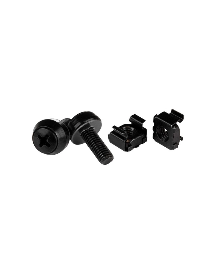 StarTech.com 100 PKG M6 SCREWS & CAGE NUTS M6 CAGE NUTS M6X12MM BLACK główny