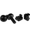 StarTech.com 100 PKG M6 SCREWS & CAGE NUTS M6 CAGE NUTS M6X12MM BLACK - nr 9