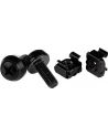 StarTech.com 50 PKG M6 SCREWS & CAGE NUTS M6 CAGE NUTS M6X12MM BLACK - nr 11