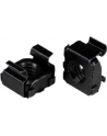 50 PKG M5 CAGE NUTS StarTech.com M5 Cage Nuts - 50 Pack, Black - M5 Mounting Cage Nuts for Server Rack & Cabinet - nr 8