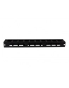 1U COVERED CABLE FINGER DUCT StarTech.com 1 HE 19'' Rangierpanel / Kabelordner Kabelmanagement mit Abdeckung - Server Finger Kabelkanal - nr 1