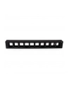 1U COVERED CABLE FINGER DUCT StarTech.com 1 HE 19'' Rangierpanel / Kabelordner Kabelmanagement mit Abdeckung - Server Finger Kabelkanal - nr 8