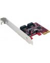 SATA 6 GBPS CONTROLLER CARD StarTech.com PCI Express Schnittstellenkarte SATA III - 2 Port PCIe Controller Card SATA3 - 1 x PCIe (Stecker) 2 x SATA (7pin) Anschluss - nr 15