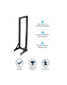2-POST SERVER RACK - 42U StarTech.com 2 Post Server Rack mit Rollen - stabile Stahl konstruktion - 42HE - nr 16