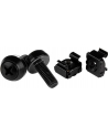 StarTech.com 100 PKG M6 SCREWS & CAGE NUTS M6 CAGE NUTS M6X12MM BLACK - nr 9