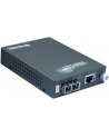 1000BASE-T TO 1000BASE-LX SC-type single-mode fiber port connects over distances of up to 20km. 1000Base-T Gigabit copper port supports Full-Duplex mode. Supports port level SNMP. Functions as a stand alone converter or with the TFC-1600 chassis - nr 12