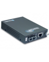 1000BASE-T TO 1000BASE-LX SC-type single-mode fiber port connects over distances of up to 20km. 1000Base-T Gigabit copper port supports Full-Duplex mode. Supports port level SNMP. Functions as a stand alone converter or with the TFC-1600 chassis - nr 14