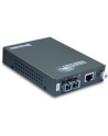 1000BASE-T TO 1000BASE-LX SC-type single-mode fiber port connects over distances of up to 20km. 1000Base-T Gigabit copper port supports Full-Duplex mode. Supports port level SNMP. Functions as a stand alone converter or with the TFC-1600 chassis - nr 2
