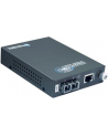 1000BASE-T TO 1000BASE-LX SC-type single-mode fiber port connects over distances of up to 20km. 1000Base-T Gigabit copper port supports Full-Duplex mode. Supports port level SNMP. Functions as a stand alone converter or with the TFC-1600 chassis - nr 6