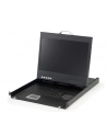 LevelOne 19IN WIDESCREEN LCD KVM RACK CONSOLE DE KEYBOARD - nr 16