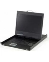 LevelOne 19IN WIDESCREEN LCD KVM RACK CONSOLE DE KEYBOARD - nr 25