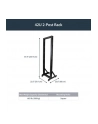 2-POST SERVER RACK - 42U StarTech.com 2 Post Server Rack mit Rollen - stabile Stahl konstruktion - 42HE - nr 24