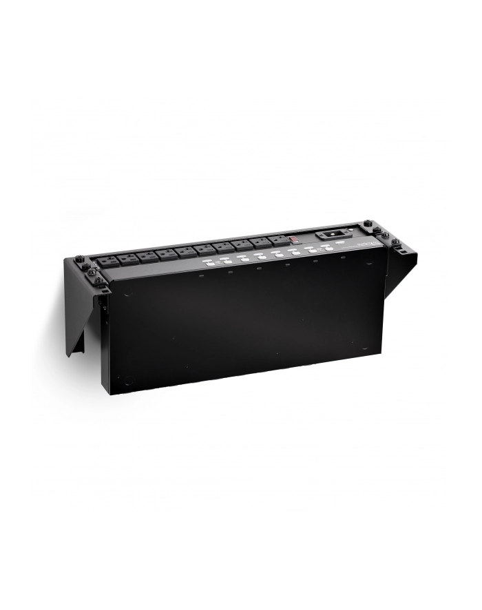 3U 19 WALL MOUNT RACK BRACKET StarTech.com 19 Zoll 3HE Wandhalter Rack Mount vertikal - 3U Rack Bracket 19'' Wandverteiler in Stahl schwarz - Open Frame główny