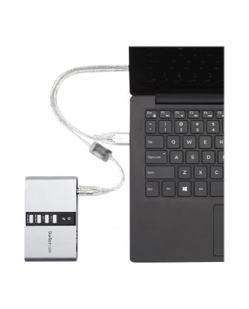 USB AUDIO ADAPTER SOUND CARD StarTech.com USB 2.0 Soundbox 7.1 Adapter - externe USB Soundkarte mit SPDIF Didital Audio - External Soundcard mit 8x 3,5mm Buchse