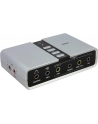 USB AUDIO ADAPTER SOUND CARD StarTech.com USB 2.0 Soundbox 7.1 Adapter - externe USB Soundkarte mit SPDIF Didital Audio - External Soundcard mit 8x 3,5mm Buchse - nr 28