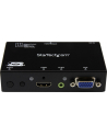 HDMI + VGA CONVERTER SWITCH StarTech.com 2 Port VGA + HMDI auf HDMI Konverter Switch / Verteiler mit Vorrangsschaltung - Multiformat HDMI/VGA Auto Umschalter 1080p - nr 15